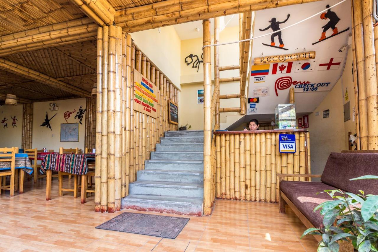 La Casa De Bamboo Hostel Ica Exterior photo